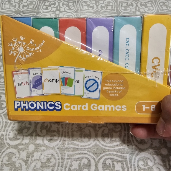NIB Phonic Books Dandelion Card Games (Beginner Decodable) Reading $99 - Picture 6 of 10